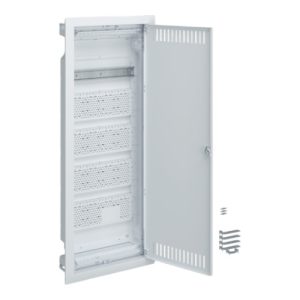 Щит 5-рядний для ММ-обладнання зовнішній/універсальний з металевими дверями VOLTA (B)
