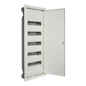 Щит пластиковий ЩРВ-П- 60(70) мод IP30 внутрішні білі двері без клем VOLTA (A)