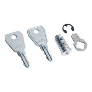 Замок для щитів серії Volta (нова версія внутрішній/зовнішній монтаж) (комплект 2 ключа) (A)