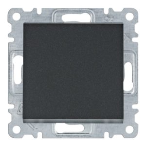 Вимикач універсальний Lumina, чорний, 10АХ/230В (A) "ХАГЕР"