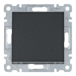 Вимикач хрестовидний Lumina, чорний, 10АХ/230В (B)