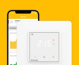 Розумні Wi-Fi терморегулятори terneo керування опаленням веб каталог