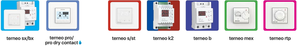 Розумні Wi-Fi терморегулятори terneo керування опаленням веб каталог
