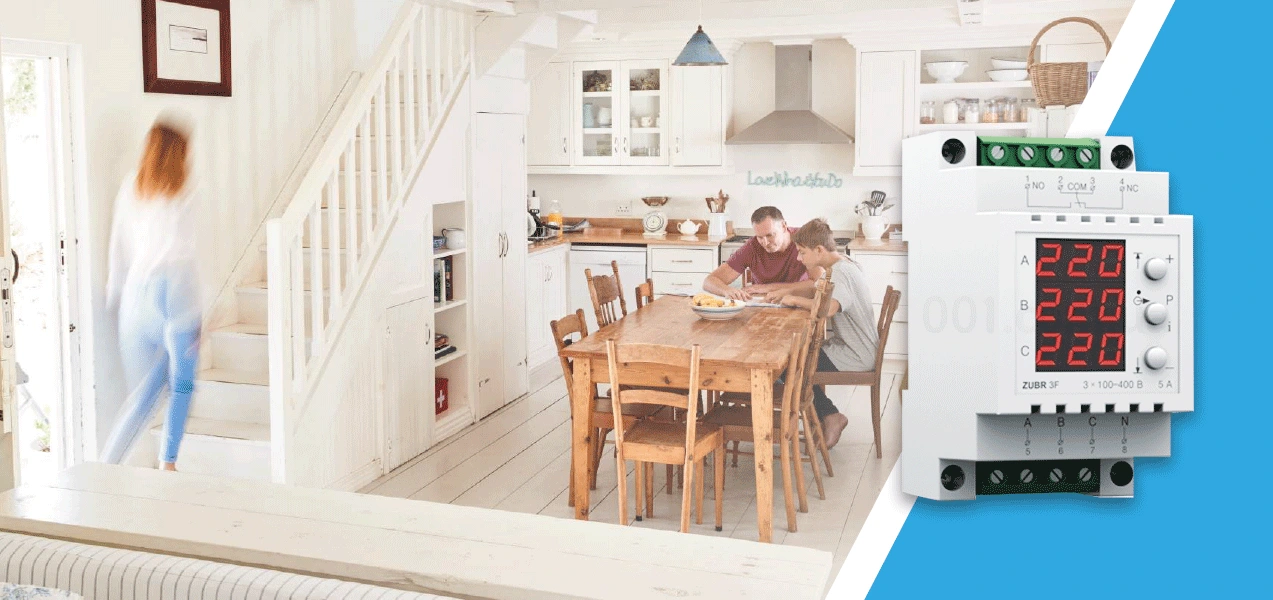 ZUBR 3F трифазне реле напруги купити в інтернет магазині веб версія каталогу
