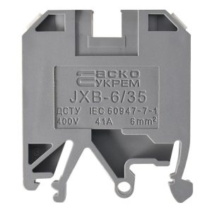 Клемник JXB  6/35 сірий