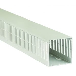 Перфорированный лоток TD 25х25, 12,5х5мм, 2м, серый