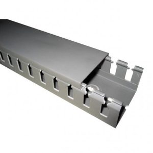 Короб перфоров. T1  40х60, 20х8мм, 2м, сірий