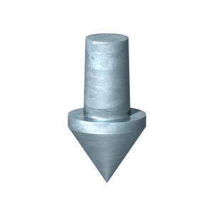 Наконечник для стержня зазем. Rd 20 ST чугун