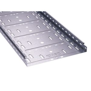 Лоток перфорований 100х400, оцинк., 3м,