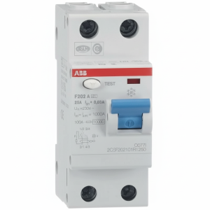 Диф. реле 2-п. F202 25А/0.03 (ЦІНА НА ЗАЛИШОК)