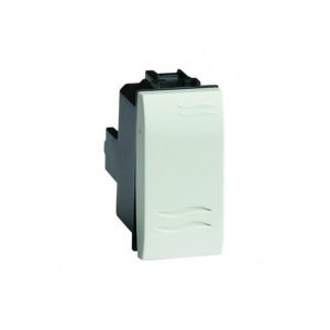 Вимикач 1-полюс. 16А 250В 1мод. IP20, білий