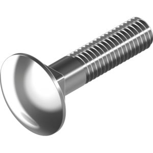 Болт шестигранний М8х20 з круглою голівкою (DIN603 оц.)