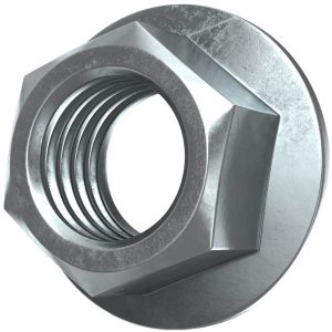 Гайка М8 з насіч.,що перешкод.відкруч. (аналог CM100800) (DIN6923)