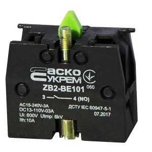 Контакт ZB2-BE101 N/O для кнопок XB2