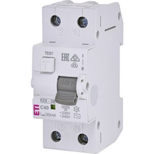 Диф. вим. KZS-2M C 40/0,03 тип AC (10kA)