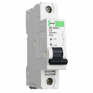 Авт. вим. 1-п. АВ2000 С 63А 6кА