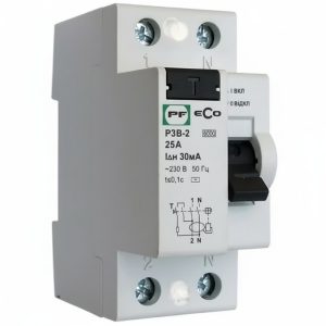 Диф. реле 2-п. РЗВ-2  63А  30мА