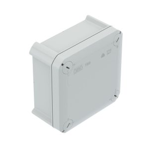 Коробка розподільча 114х114х57 IP66 зовнішня пласт. (T 60 OE) без каб.вводів