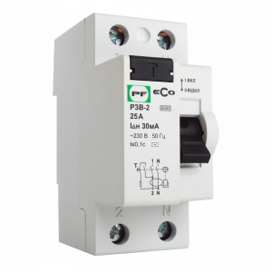 Диф. реле 2-п. ECO РЗВ-2  25А  30мА