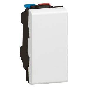 Вимикач 1-кл. внутр. 1-мод. білий MOSAIC