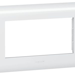 Рамка 4-х модульна біла MOSAIC