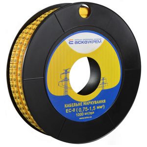 Маркер ЕС-0 0,75 - 1,5 кв.мм. "2" (1000шт)