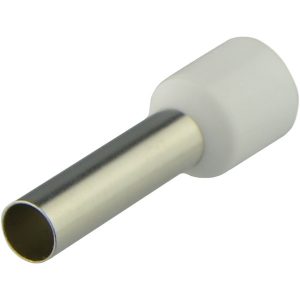 Наконечник втулковий 16 мм.кв. ізол. НТ 16,0-12 білі (100шт) "АСКО"