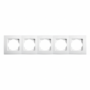 Рамка 5-а біла Pera + вставка