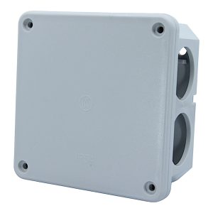 Коробка розподільча 117х117х58 IP54 зовнішня пласт. (8110 KA)