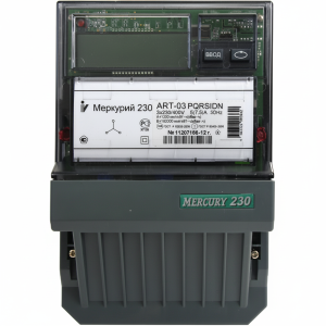 Лічильник Меркурий 230 АМ-03 3*230/400В 5(7,5)А 0,5s