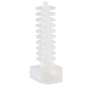 Площадка під хомут  9,5х16  СТН-1 біла (100шт)