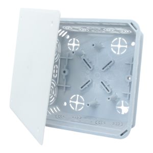 Коробка розподільча 150х150х77 IP20 внутрішня пласт. з кришкою (KO 125 Е KA)