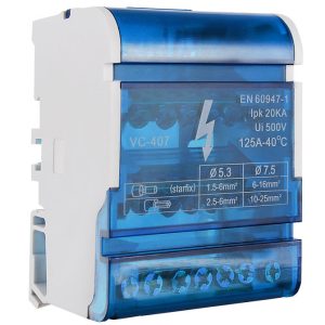 Шина нульова в корпусі 4х7мм