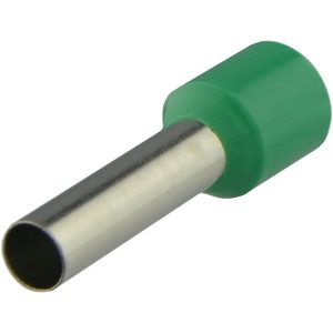 Наконечник втулковий 10 мм.кв. ізол. НТ 10,0-18 зелені (100шт) "АСКО"