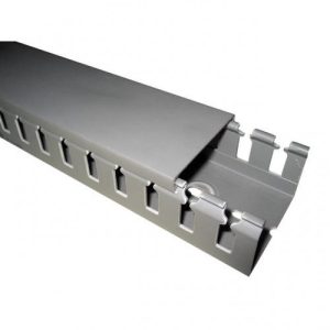 Короб перфоров. T1  25х40, 20х8мм, 2м, сірий