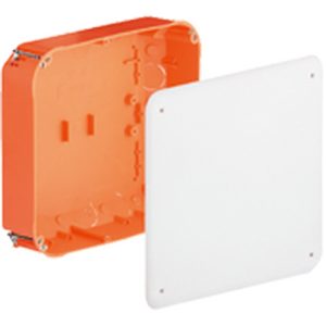 Коробка розподільча 107х107х53 IP?? внутрішня пласт. Kaiser (9195-91)