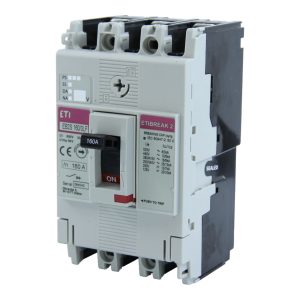 Авт. вим. силовий 3-п.  160A  16kA EB2S фікс./фікс.) 160/3LF "ЕТІ"