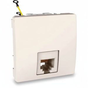 Розетка телефонная RJ11 внутр. 2-мод. "UNICA" сл.к. (C3) "снята с пр-ва"