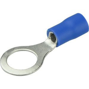 Наконечник кільце 2.0-5,0 мм.кв. ізол. RV синій (100 шт) "АСКО"