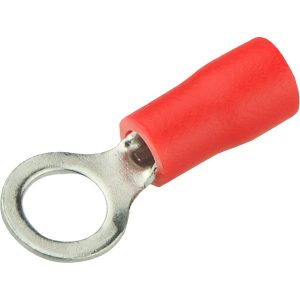 Наконечник кільце 0.5-1.5 мм.кв. ізол. RV 1,25-4,0 червоний (100 шт) "АСКО"