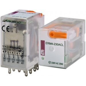 Реле електромеханічне ERM4-230AC 4p