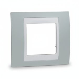 Рамка 1-а кратна "UNICA" Plus морська хвиля/білий (C3) "знято з в-ва"