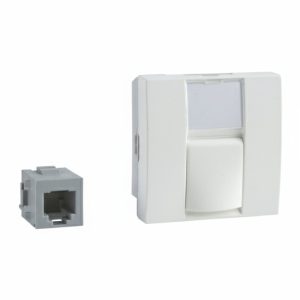 Розетка телефон. 1xRJ12 MJ6/6 Actassi S-one"ALTIRA" (C3) (знятий з в-ва)