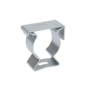 Тримач з кришкою D20мм., сталь оцинкована