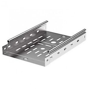 Лоток перфорований 80х200, нерж., 3м,