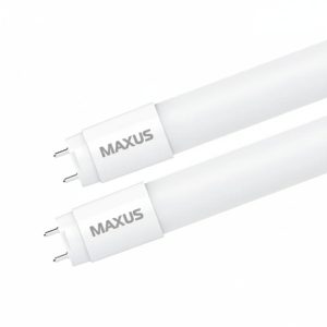 Лампа ЛЕД лінійна 15W 14000К 800lm 1200мм G13 Т8 Global 2-нє підключен"MAXUS"(ЦІНА НА ЗАЛИШОК)