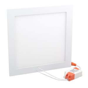 Св-к ЛЕД 9W 6400K 630Lm (150х150) квадрат, вбуд. LED-S-150-9W "Евросвет"