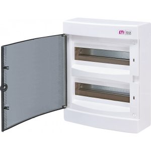 Щит пласт. ЩРН-П- 24 мод IP40 зовн. прозорі дверц ECT 24PT