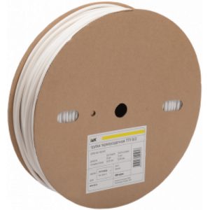 Термоусаджувальна трубка 6/3 жовто-зелена 200 м/рул "IEK"