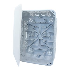 Коробка розподільча 234х176х79 IP20 внутрішня пласт. з кришк. (KT 250/1 KB)